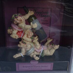 The Guardian of the Grapes Wine Bottle Holder